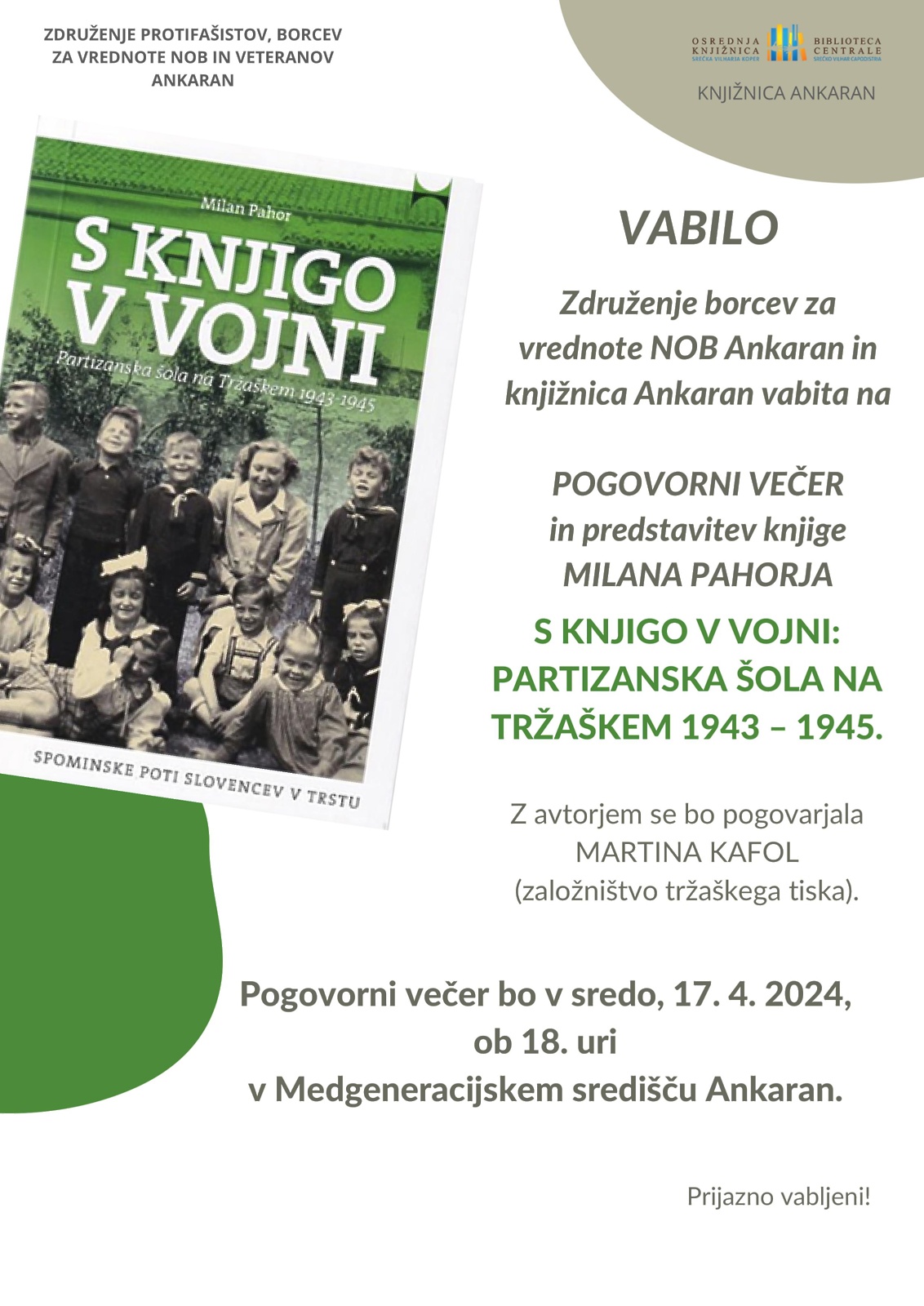 Vabilo na predstavitev